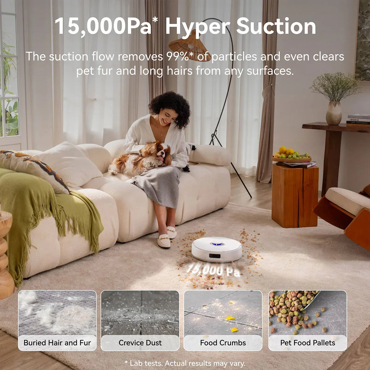 Narwal Freo Z10 Robotic Vacuum and Mop Cleaner - Covers Every Angle Without Any Tangles