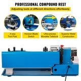 VEVOR 7"x14" Mini Metal Lathe 0-2500 RPM Variable Speed Benchtop
