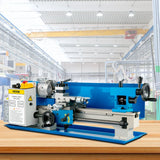 VEVOR 7"x14" Mini Metal Lathe 0-2500 RPM Variable Speed Benchtop
