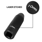 VEVOR 26pc 1/2" Drive Impact Socket Set Metric 10-36mm Deep 6-Point