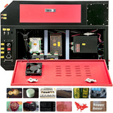 VEVOR 80W CO2 Laser Engraver - 700x500mm Cutting Machine with Colour Screen