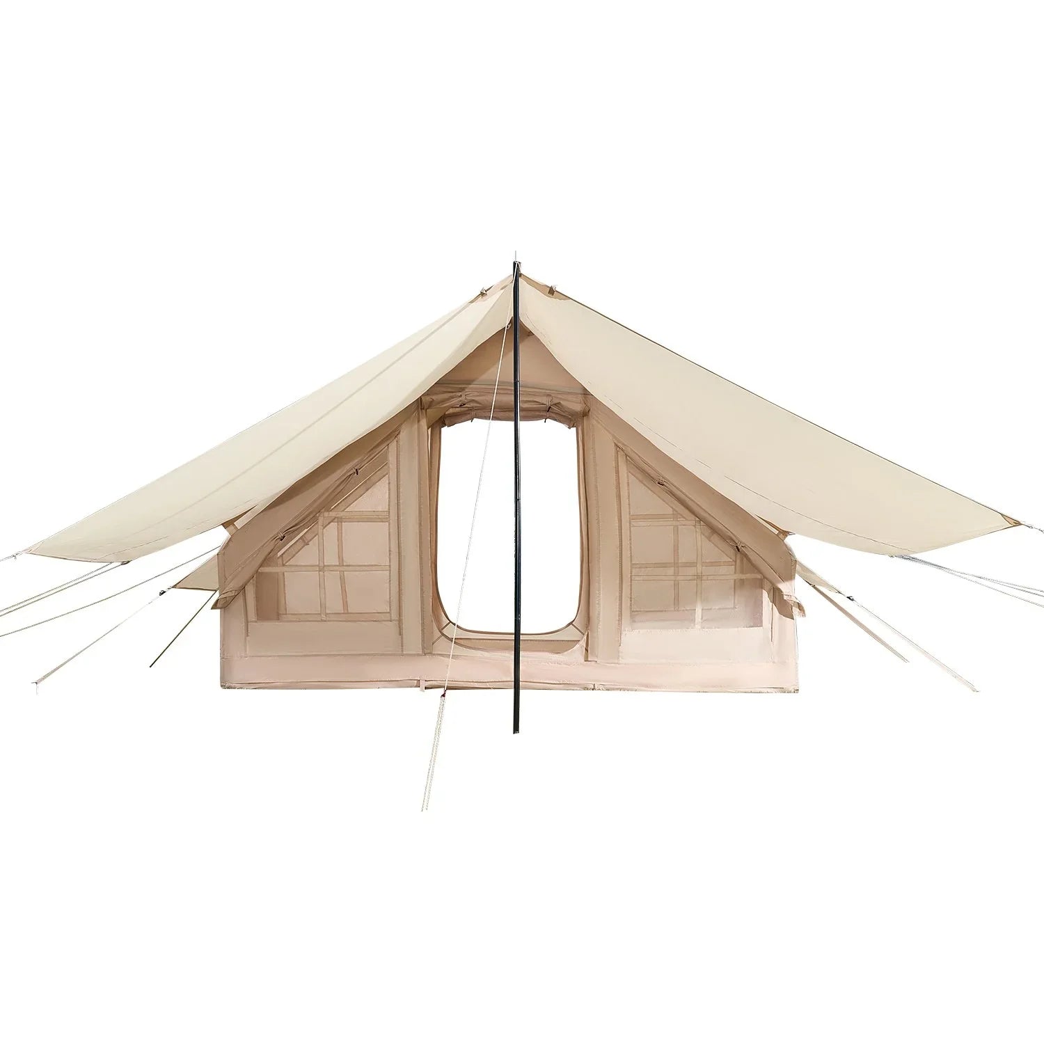 VEVOR Inflatable Camping Tent 3-5 Person Easy Setup Blow Up 4 Season Glamping