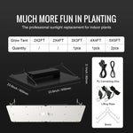 VEVOR LED Grow Light, 400W Full Spectrum Dimmable, High Yield Samsung 2B1B Diodes Growing Lamp for Indoor Plants Seedling Veg and Bloom Greenhouse Growing, Daisy Chain Driver for 4x4/5x5 ft Grow Tent - Flea Market