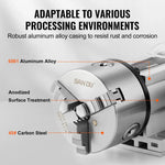 VEVOR Dividing Head 100mm 3-Jaw Chuck CNC 4th Axis Rotational