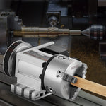 VEVOR Dividing Head 100mm 3-Jaw Chuck CNC 4th Axis Rotational