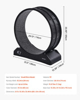 VEVOR 31.5" Cat Exercise Wheel - Large Running Wheel with Brake