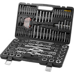 VEVOR 116pc Tap and Die Set Metric SAE Bearing Steel Threading