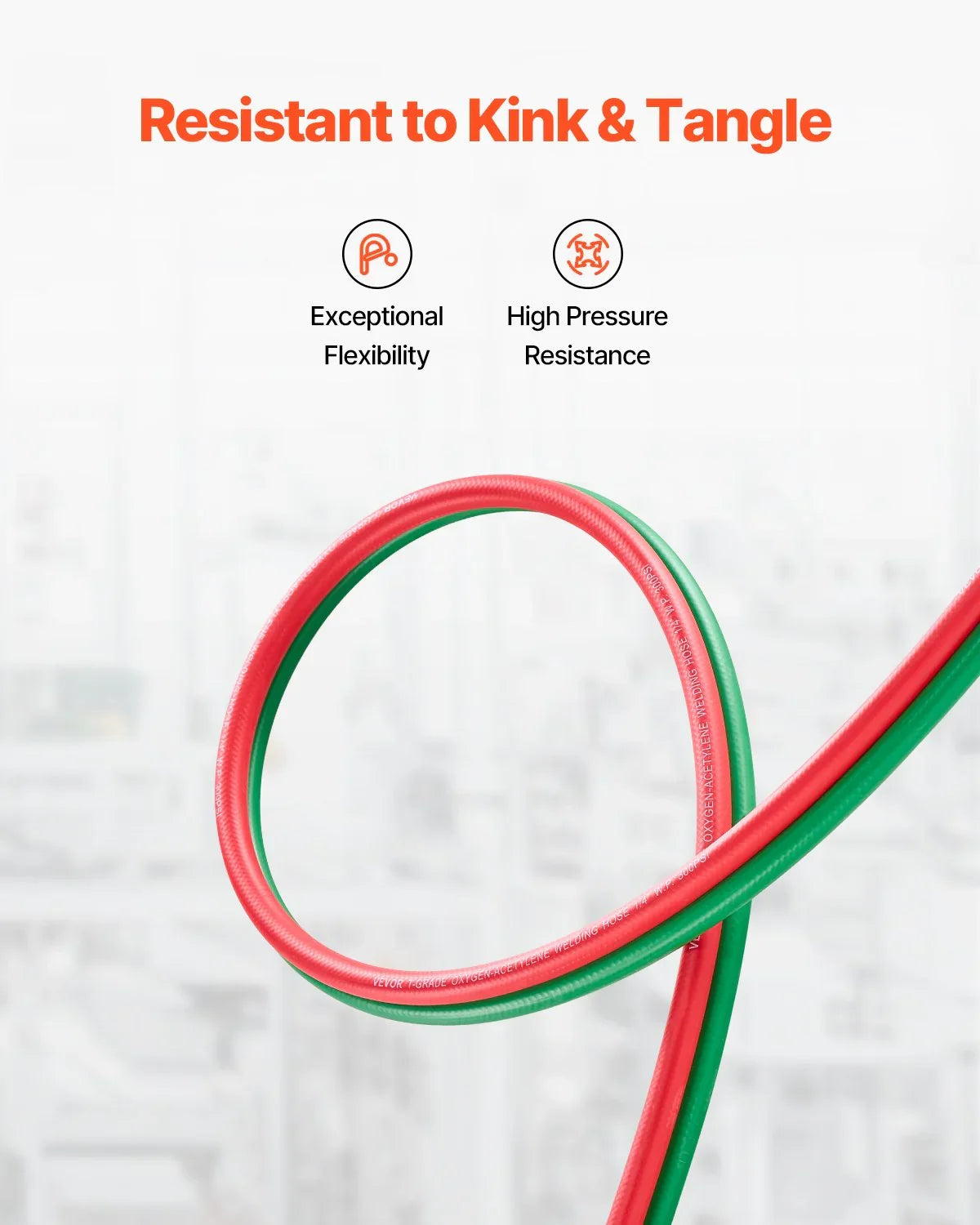 Oxygen Acetylene Hose 1/4