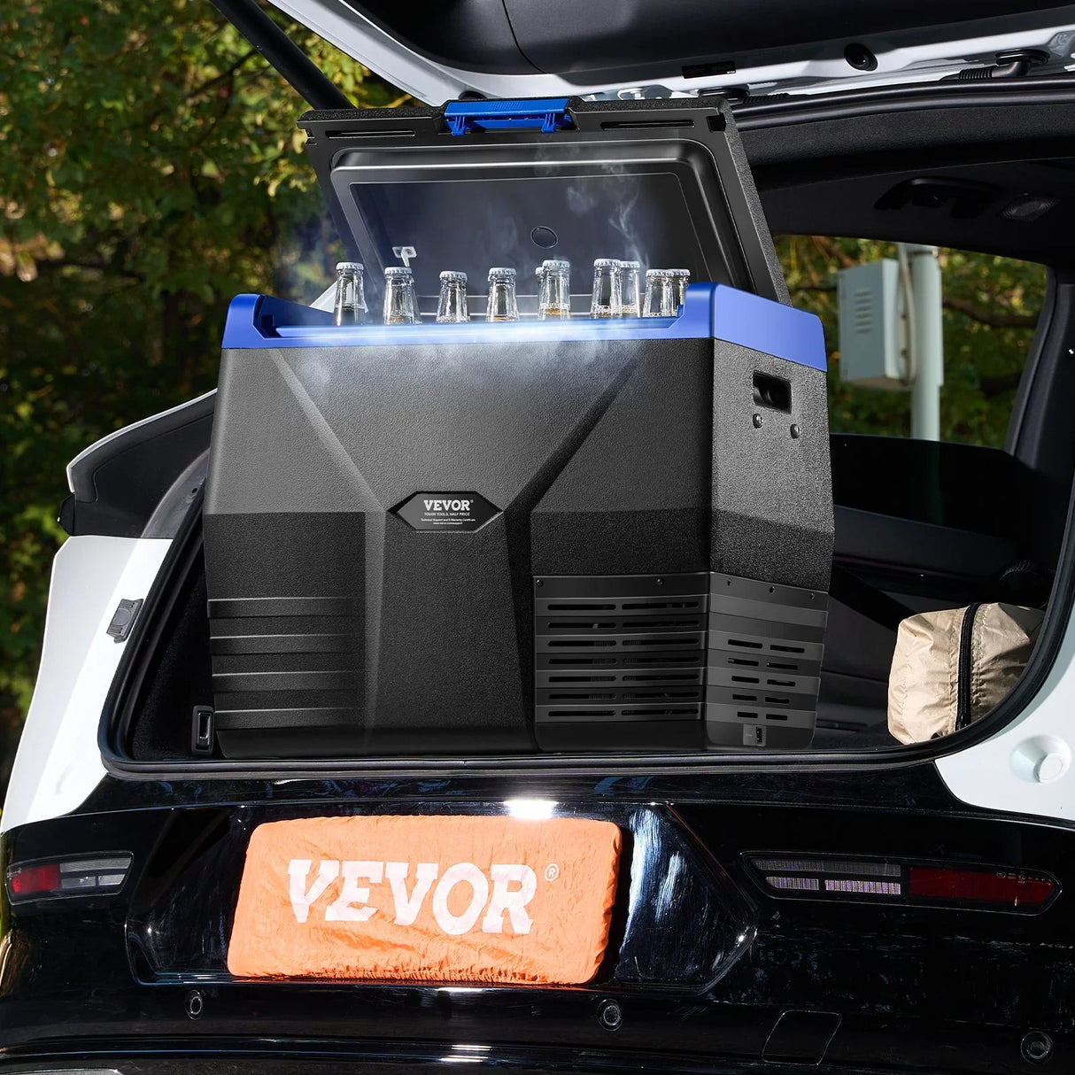 Vevor 20L Portable Car Fridge Freezer - 12V/24V Compressor Cooler