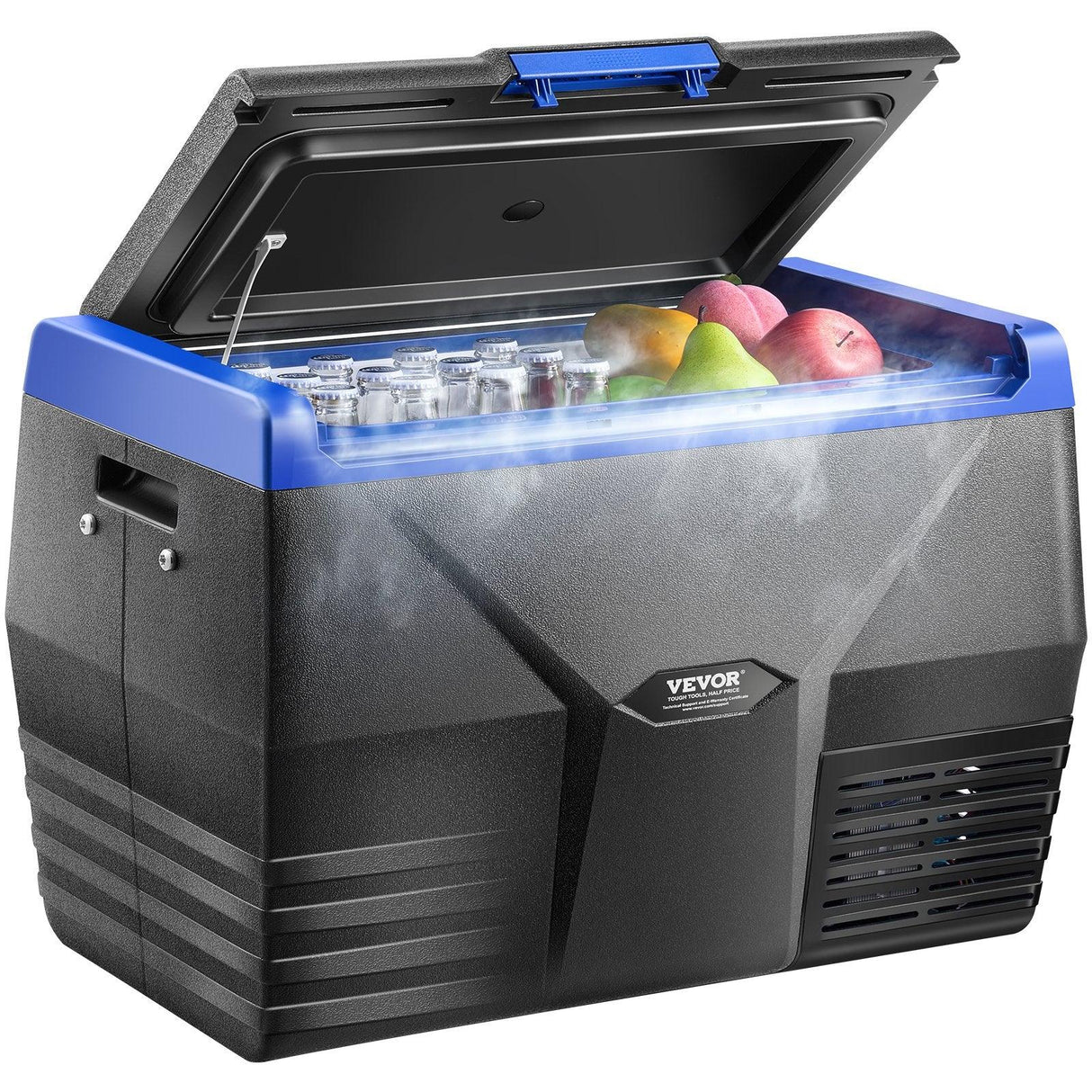 Vevor 20L Portable Car Fridge Freezer - 12V/24V Compressor Cooler