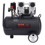 VEVOR 30L Air Compressor Portable Oil-Free 90 PSI Compact