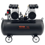 VEVOR 75L Air Compressor Professional Oil-Free 90 PSI Heavy-Duty