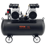 VEVOR 75L Air Compressor Professional Oil-Free 90 PSI Heavy-Duty