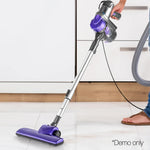 Devanti Stick Vacuum Cleaner Handheld Corded 450W Purple - Flea Market