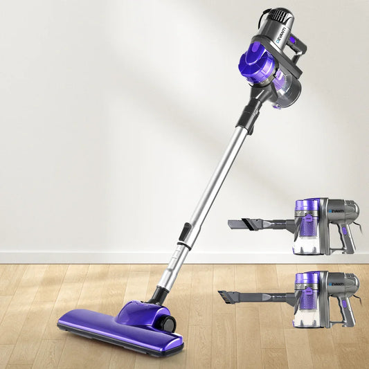 Devanti Stick Vacuum Cleaner Handheld Corded 450W Purple - Flea Market