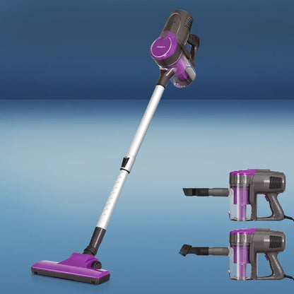 Devanti Stick Vacuum Cleaner Bagless Corded 500W Purple - Flea Market