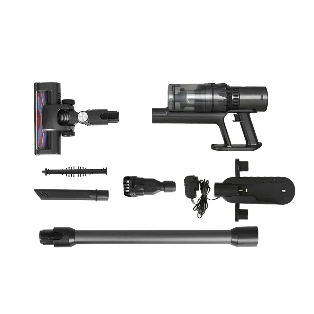 Devanti Stick Vacuum Cleaner Brushless Cordless 350W Grey - Flea Market