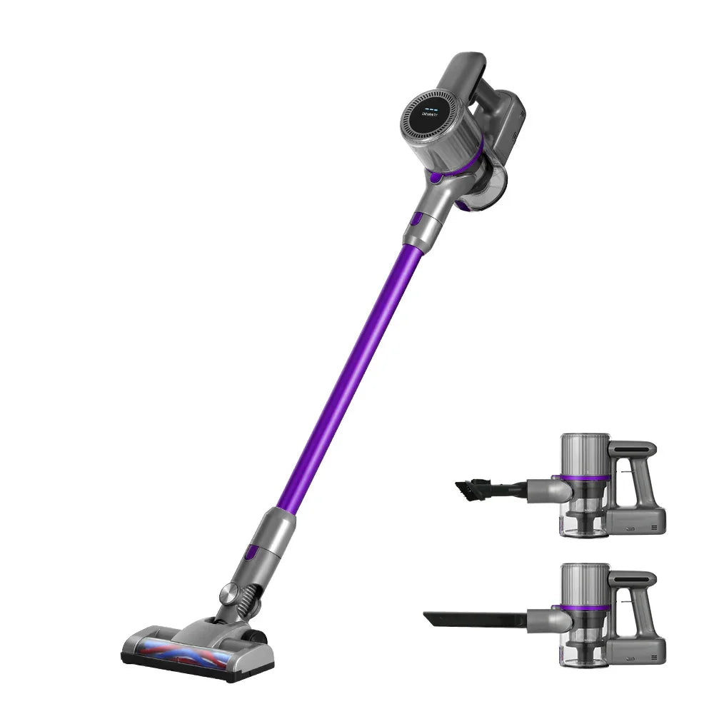 Devanti Stick Vacuum Cleaner Bagless Cordless 120W Purple - Flea Market