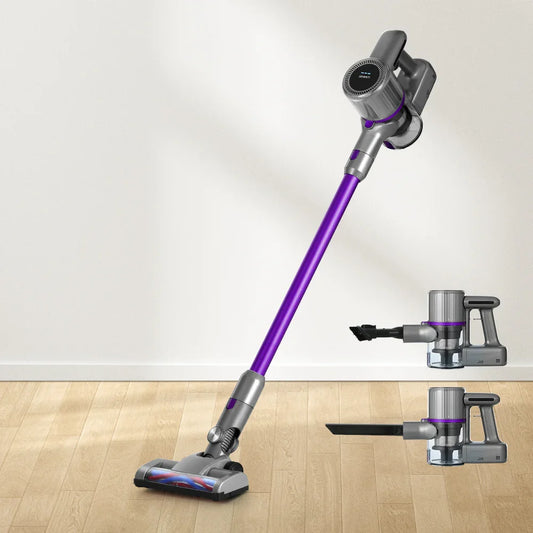 Devanti Stick Vacuum Cleaner Bagless Cordless 120W Purple - Flea Market