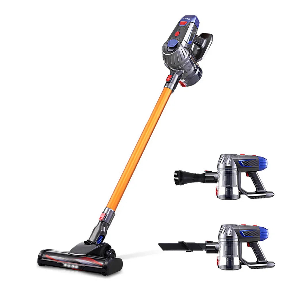 Devanti Stick Vacuum Cleaner Bagless Cordless 150W Gold - Flea Market