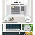 Devanti 2.7kW Window Air Conditioner - Compact Permanent Cooling