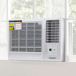 Devanti 2.7kW Window Air Conditioner - Compact Permanent Cooling