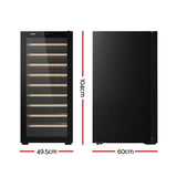 Devanti 66 Bottle Wine Fridge - Black