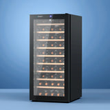 Devanti 66 Bottle Wine Fridge - Black