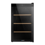 Devanti 34 Bottle Wine Fridge - Black