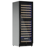 Devanti 154 Bottle Dual Zone Wine Fridge - Black