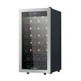 Devanti 42 Bottle Wine Fridge - Black
