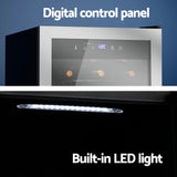 Devanti 42 Bottle Wine Fridge - Black