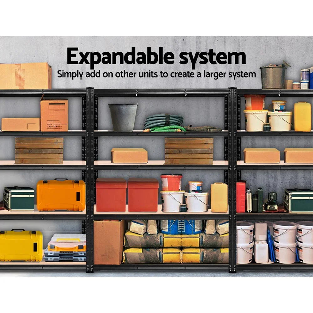 Giantz 2.4Mx1.8M Garage Shelving Warehouse Pallet Racking Storage Shelve - Flea Market