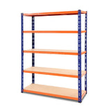 Giantz 1.8M Garage Shelving Warehouse Pallet Racking Storage Shelve Blue - Flea Market