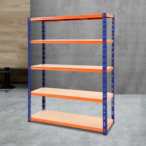 Giantz 1.8M Garage Shelving Warehouse Pallet Racking Storage Shelve Blue - Flea Market