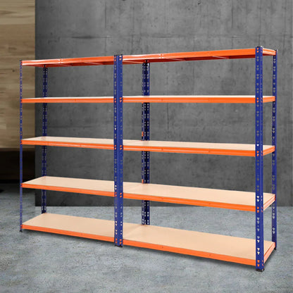 Giantz 2.4Mx1.8M Garage Shelving Warehouse Pallet Racking Storage Blue - Flea Market