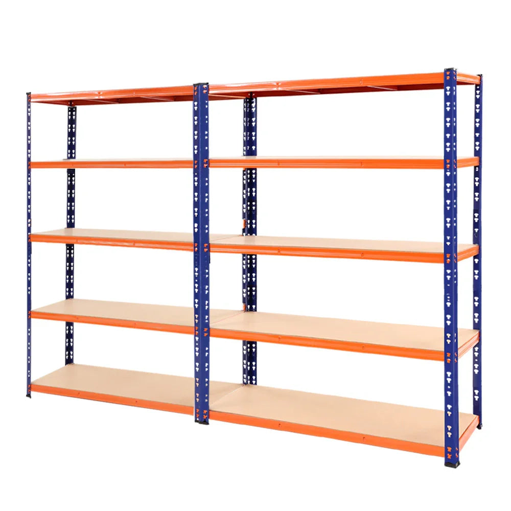 Giantz 2.4Mx1.8M Garage Shelving Warehouse Pallet Racking Storage Blue - Flea Market