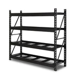 Giantz 2Mx2M Garage Shelving Warehouse Pallet Racking Storage Shelve Black - Flea Market
