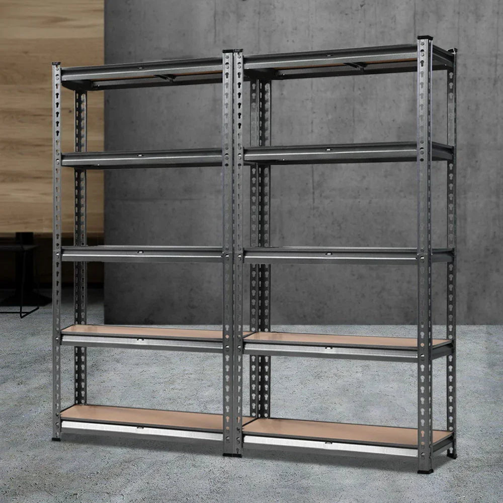 Giantz 2x1.5M Garage Shelving Warehouse Storage Racking Storage Steel - Flea Market