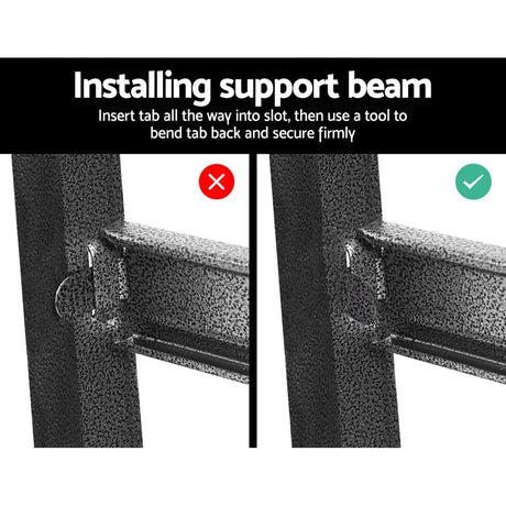 Giantz 3x1.5M Garage Shelving Warehouse Pallet Racking Storage Charcoal - Flea Market