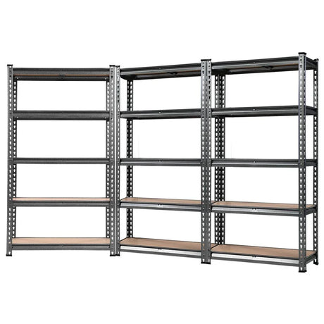 Giantz 3x1.5M Garage Shelving Warehouse Pallet Racking Storage Charcoal - Flea Market