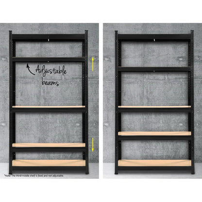 Giantz 1.8M Warehouse Racking Shelving Garage Storage Metal Shelves - Flea Market
