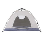 Weisshorn Camping Tent Instant Pop Up 2 Person Outdoor Hiking Beige